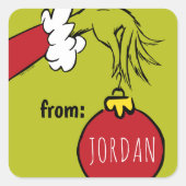 knijpen | Van Verjaardagscadeau Label (Voorkant)