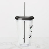 knijpen | Who-ville University EST 1957 Acryl Drinkbeker (Rechts)