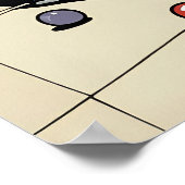 Knikkers spelen - Kind's Toys Poster (Hoek)