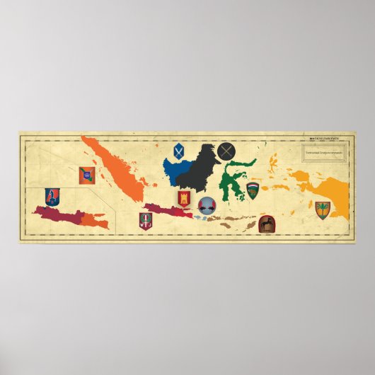 KNIL Territoriaal roepen Commando Overzicht (Voorkant)