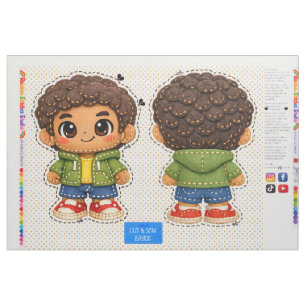 Knip & Naai knuffel kinderen naaien voor beginners Stof