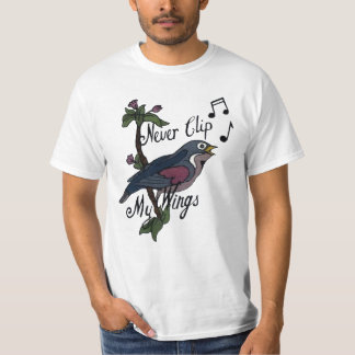 Knip nooit mijn woningen t-shirt
