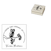 Knip omhoog van de bibliotheek van de Aangepaste B Rubberstempel (Gestempeld)