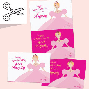 Knipbare Pretty Princess Valentijns Kaart Paar