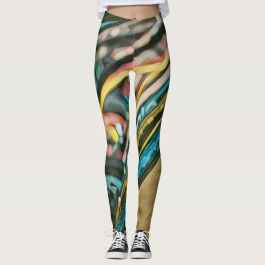 Knipkunst Leggings (Voorkant)
