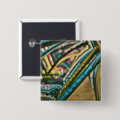 Knipkunst Vierkante Button 5,1 Cm (Voorkant /achterkant)