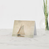 Knippen van Gloucester Winslow Homer Note Kaart (Voorkant)