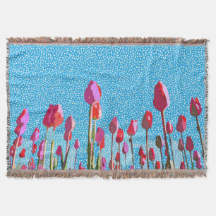 Knipper met mij door de tulpen deken