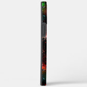 Knipperende kleurpatches onder donkere en mozaïeks Case-Mate iPhone case (Achterkant / Rechts)