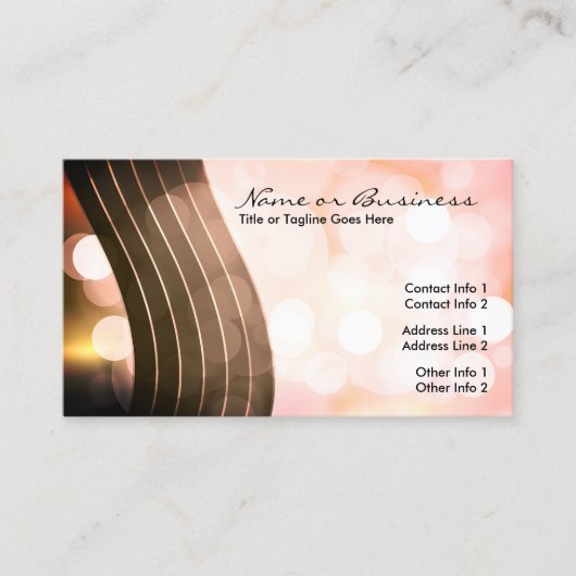 knipperende lichten met QR-code-Visitekaartje Visitekaartje (Voorkant)