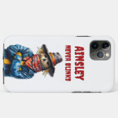 Knippert nooit met Scarecrow Creepy Halloween Desi Case-Mate iPhone Case (Achterkant (horizontaal))