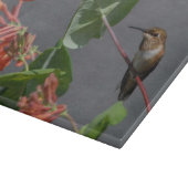 Knipvogel en bloemen snijplank (Hoek)