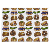 Knish Bagel Blintz Reuben Pickle Lox NYC Deli Food Large Cadeauzakje (Voorkant)