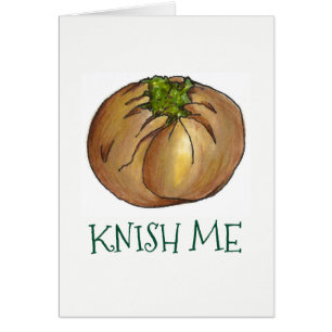 KNISH (Kus) Me Spinach breekt joodse Deli Foodie