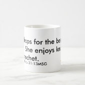 Knit Crochet Mok (Center)