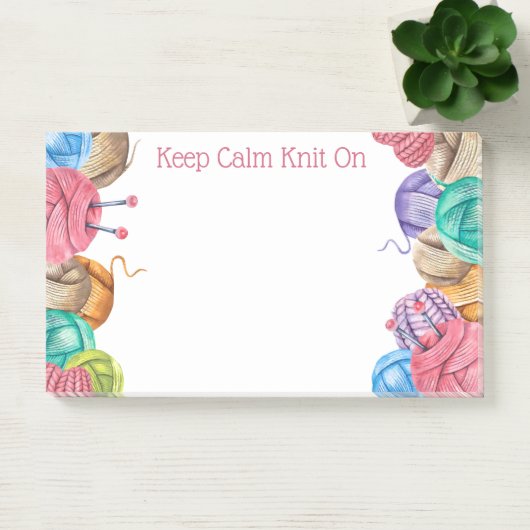 Knit Crochet Yarn Post-it Notes (Kantoor)