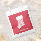 Knit d'hiver Noël Stocking Favoriser Sacs (Coupé)