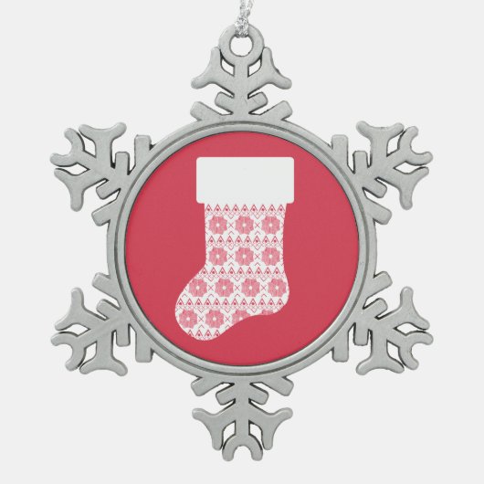 Knit d'hiver Ornement de Noël (Devant)