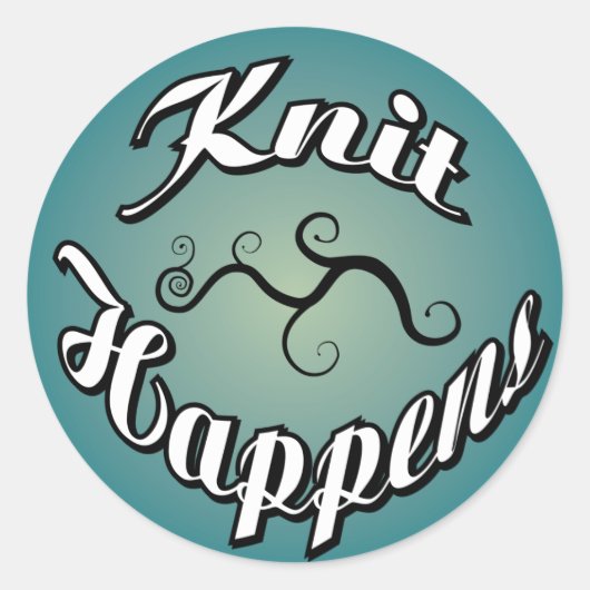 Knit gebeurt Stickers (Voorkant)