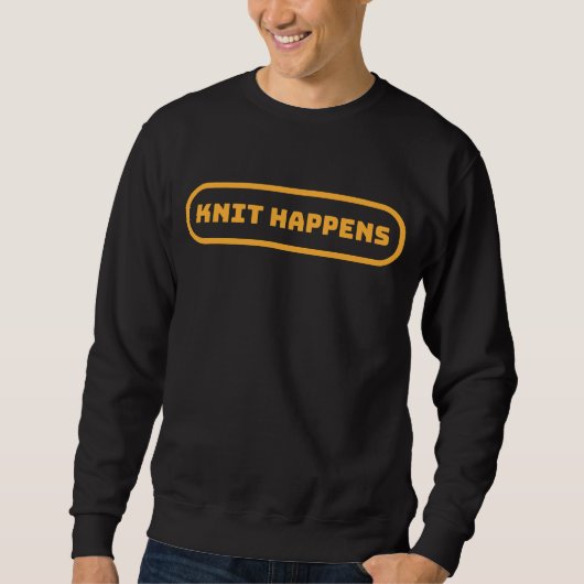 Knit Happens Trui (Voorkant)