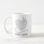 Knit Love Mug (Gauche)