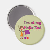 Knit Lovers Gifts Magneet (Voorkant / Achterkant)