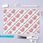 Knit met Love Yarn Hearts Crafts Pattern Tissuepapier (Craft)