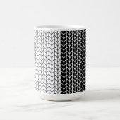 KNIT NOIR ET BLANC Tall Mug (Centre)