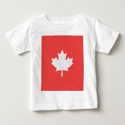Knit Style Maple Leaf Knitting Motif (Voorkant)