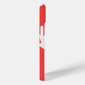 Knit Style Maple Leaf Knitting Motif Case-Mate iPhone Case (Achterkant / Rechts)