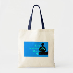 Knit Tas (blauw)