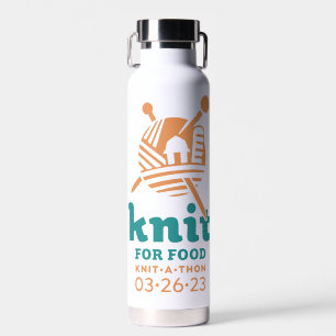 Knit voor voedselwaterflesje waterfles