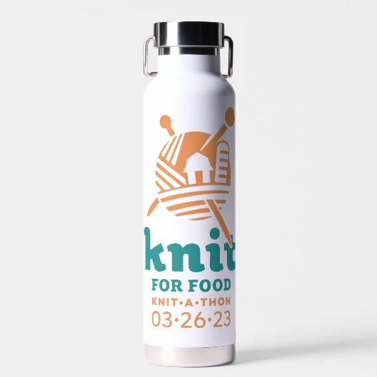 Knit voor voedselwaterflesje waterfles (Voorkant)