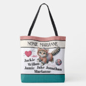 Knit Wit - Voir retour - GRAND Sac fourre-tout (Dos)