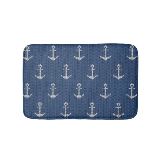 Knit Zee Anchor Badmat (Voorkant)