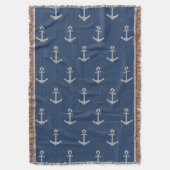 Knit Zee Anchor Deken (Voorkant Verticaal)