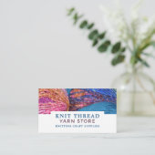 Knitingbundels, Knitting Store, Garnenwinkel Visitekaartje (Staand voorkant)