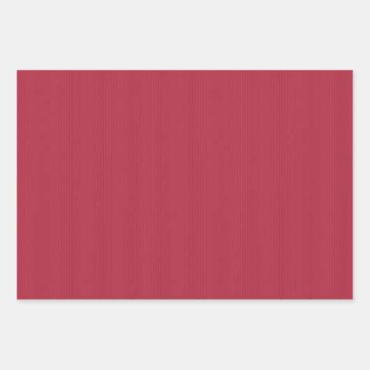 Knitted pattern simple red Christmas holiday Inpakpapier Vel (Voorkant 3)