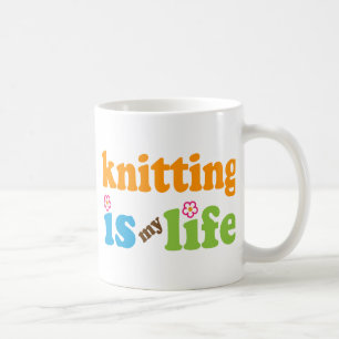 Knitter Gift Girls Koffiemok