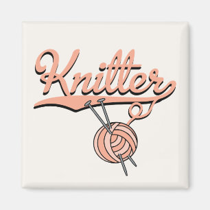 Knitter Magnet Magneet