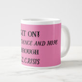 Knitters koffie mok (Voorkant rechts)