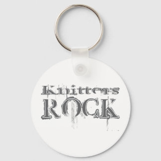 Knitters Rock Sleutelhanger