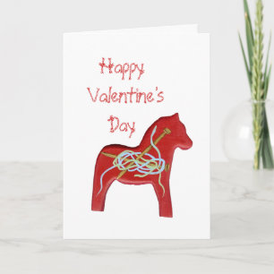 Knitters Valentijnsdag Kaart