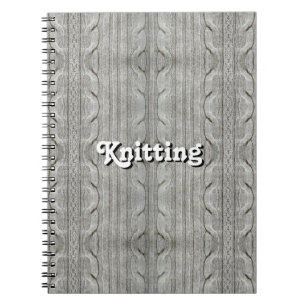 Knitting (aanpasbaar) notitieboek