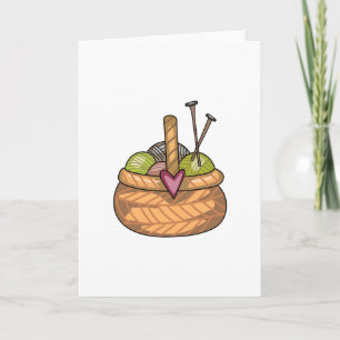 KNITTING BASKET KAART