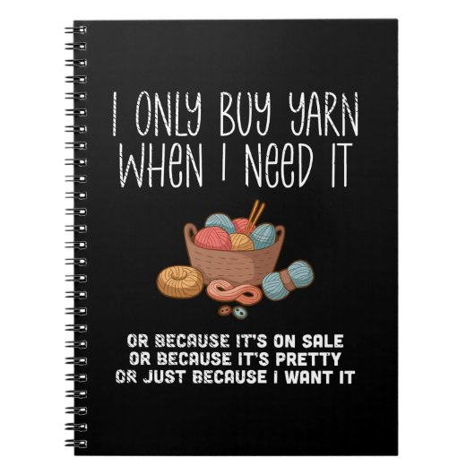 Knitting Basket Notitieboek (Voorkant)