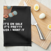 Knitting Basket Theedoek (Quarter Fold)