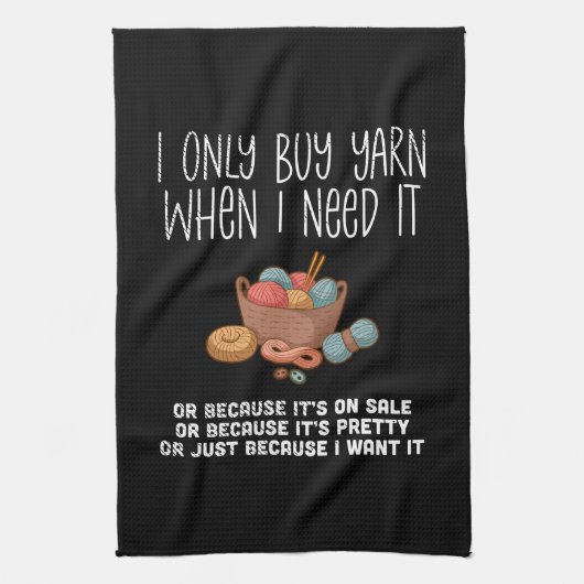 Knitting Basket Theedoek (Verticaal)