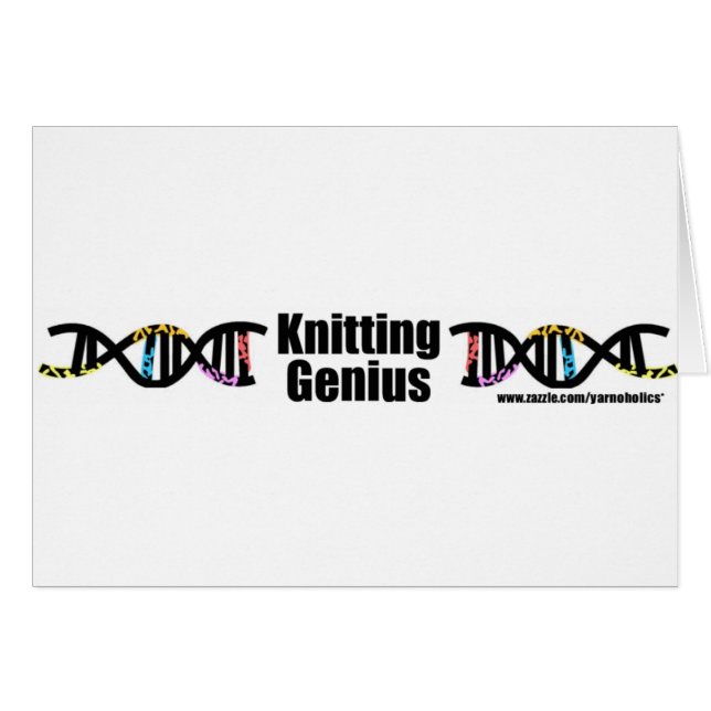 Knitting Genius (Voorkant Horizontaal)
