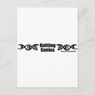 Knitting Genius Briefkaart
